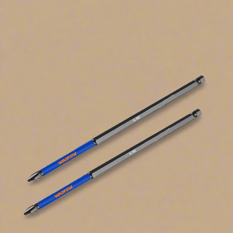 Wadfow Screwdriver Bits Wadfow 2-Piece Impact Screwdriver Bits  (PH2 x 200mm) - WSV5K65