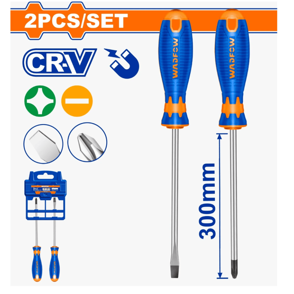 Wadfow Screwdrivers Wadfow  2-Piece Screwdriver Set 300mm  -  WSS1402