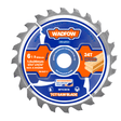 Wadfow Grinding & Cutting Wheels Wadfow 2-Piece Ultra-Thin 24T TCT Circular Saw Blade Set | 140mm & 165mm