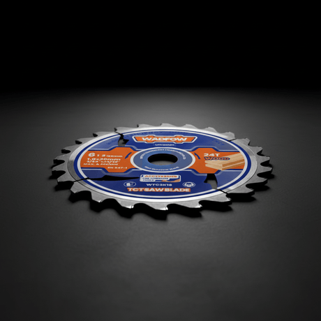 Wadfow Grinding & Cutting Wheels Wadfow 2-Piece Ultra-Thin 24T TCT Circular Saw Blade Set | 140mm & 165mm