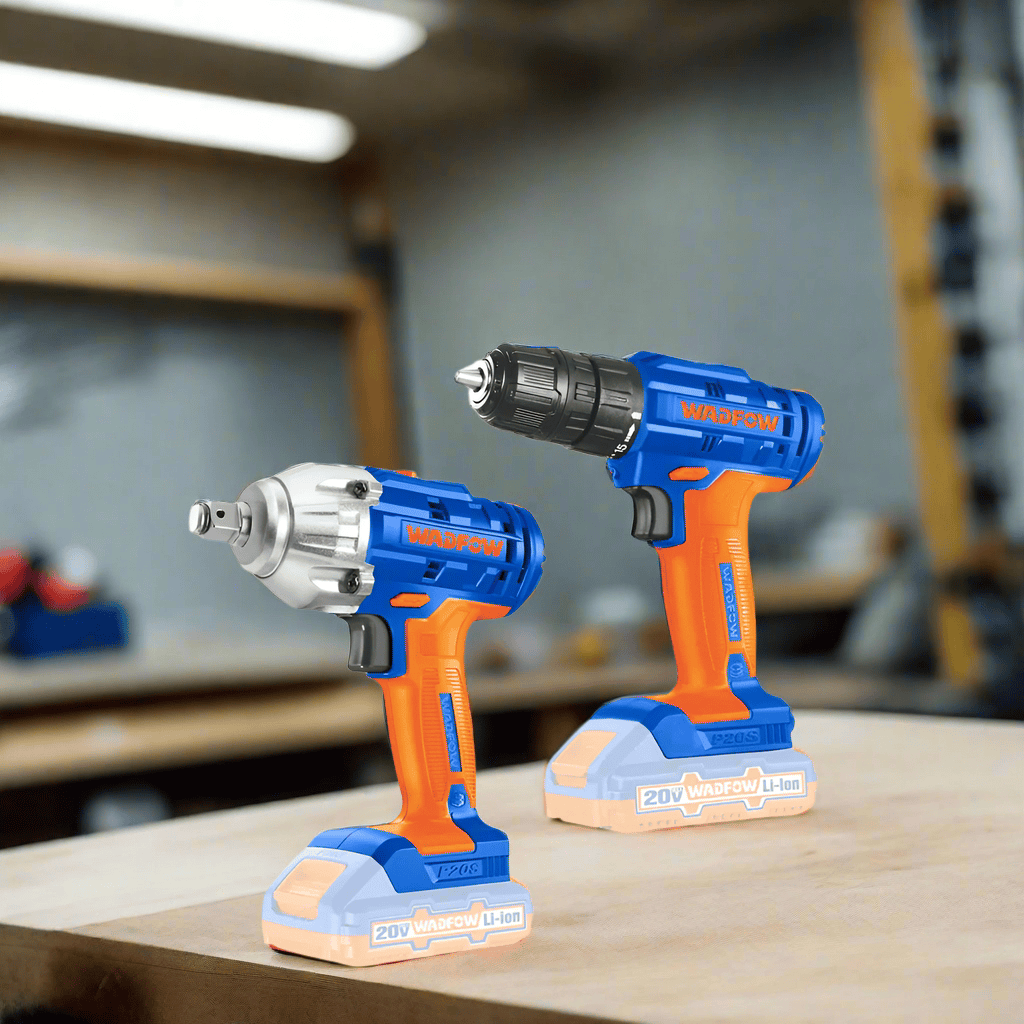 Wadfow Tool Set Wadfow 2 Pieces Cordless Combo Kit - WCK2017