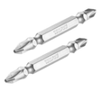 Wadfow Screwdriver Bits Wadfow 2 Pieces Impact Screwdriver Bits Ph2 + Ph2 - WSV0K12