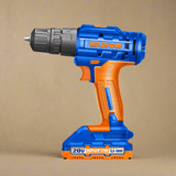 Wadfow Drill Wadfow 2 Pieces Lithium-Ion Cordless Combo Kit (Drill & Angle Grinder)- WCK20512