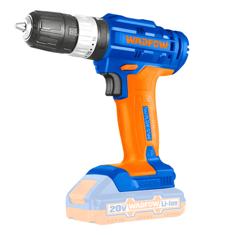 Wadfow Drill Wadfow 2 Pieces Lithium-Ion Cordless Combo Kit (Drill & Angle Grinder)- WCK20512