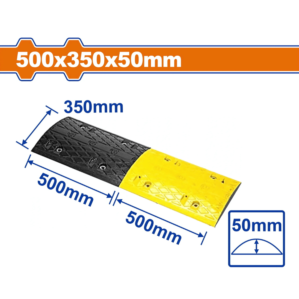 Wadfow Safety Barriers Wadfow 2 Pieces Set Speed Bump - WYJ5A10