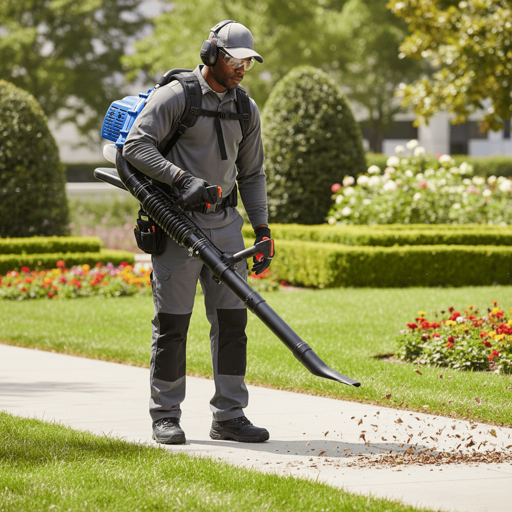 Wadfow Blower Wadfow 2-Stroke Gasoline Leaf Blower 52cc 1.4kW - WYQ1A52