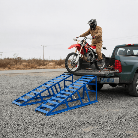 Wadfow Lifting & Workshop Equipment Wadfow 2-Ton Car Service Ramp Pair - WVE1Q02