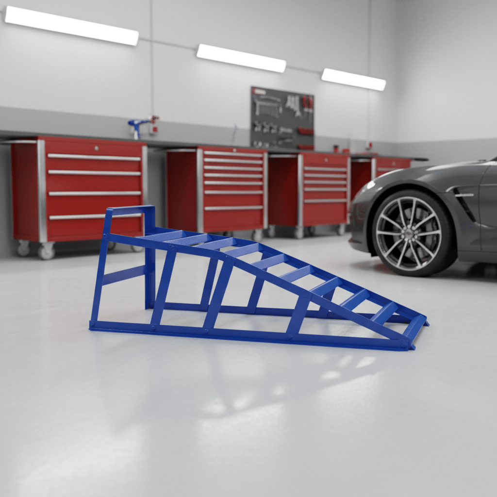 Wadfow Lifting & Workshop Equipment Wadfow 2-Ton Car Service Ramp Pair - WVE1Q02