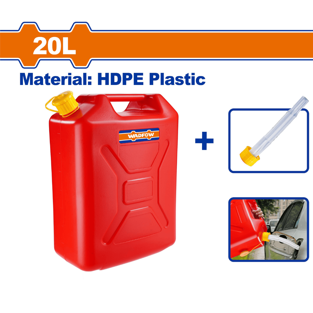 Wadfow Automotive Tools Wadfow 20L Plastic Jerry Can - WQY2320