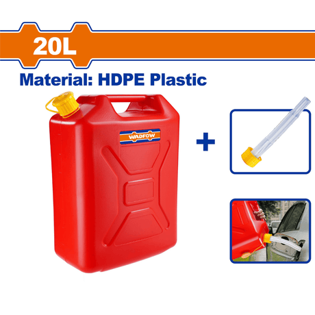 Wadfow Automotive Tools Wadfow 20L Plastic Jerry Can - WQY2320