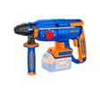 Wadfow Drill Wadfow 20V Brushless Cordless Rotary Hammer 2.5J with 2 x 4.0Ah Batteries, Charger & Accessories - WLM252682