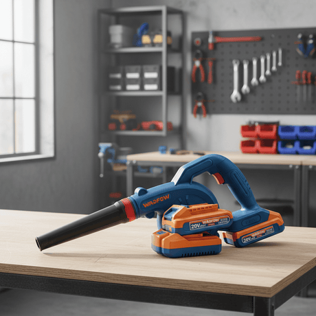 Wadfow Blower Wadfow 20V Cordless Blower with 2.0Ah Battery & Charger - WBLP5521