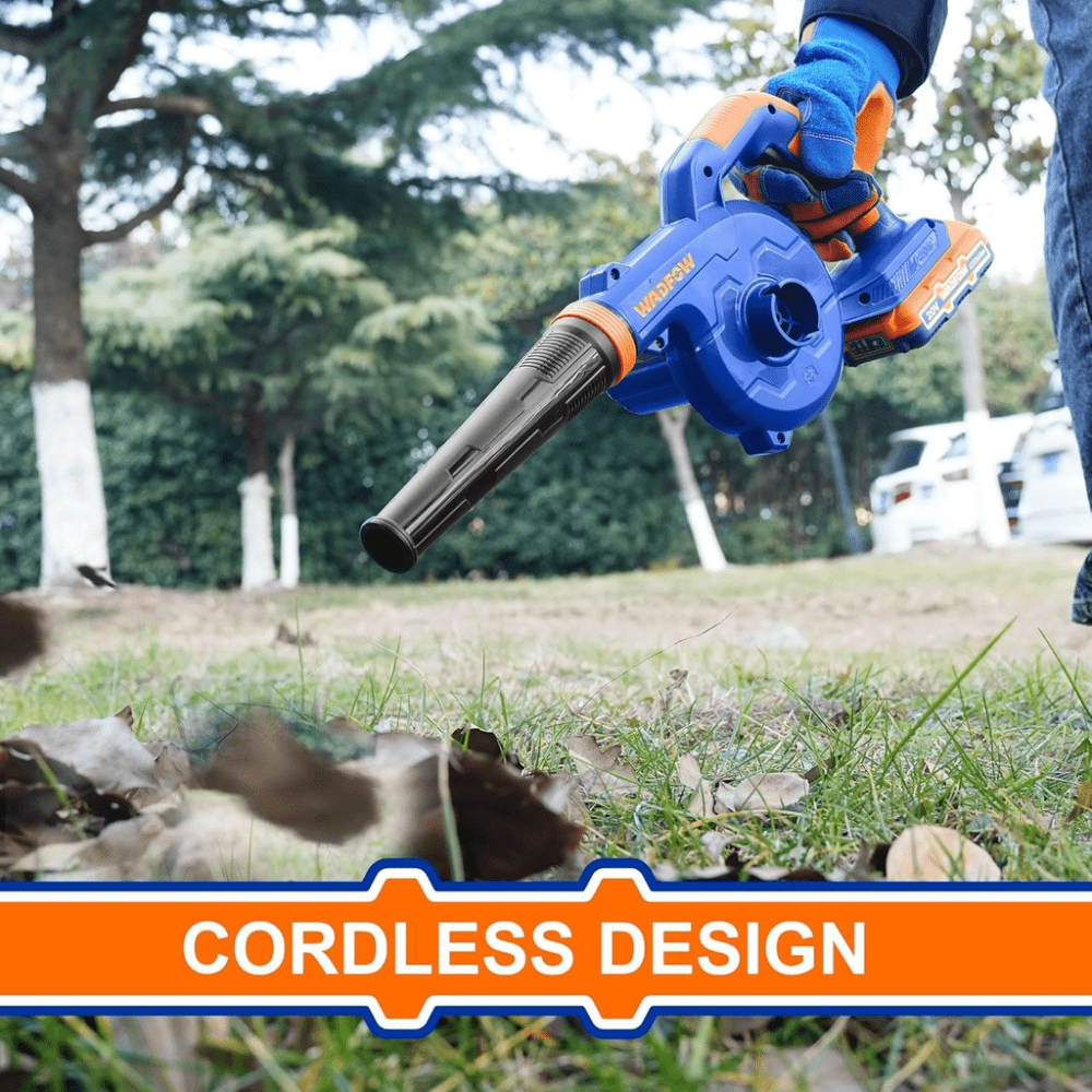Wadfow Blower Wadfow 20V Cordless Blower With Battery And Charger - WBLP511