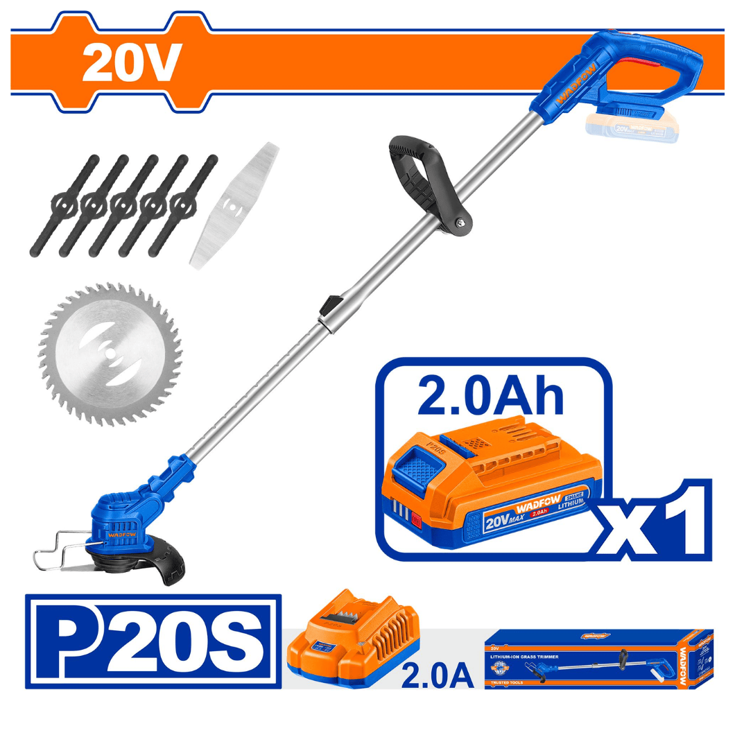 Wadfow Trimmer Wadfow 20V Cordless Grass Trimmer - WGTP5116