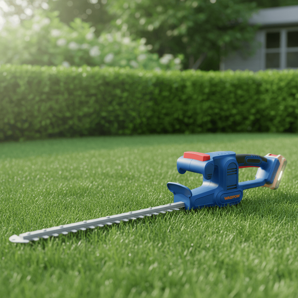Wadfow Trimmer Wadfow 20V Cordless Hedge Trimmer with 2.0Ah Battery & Charger - WLYP5181