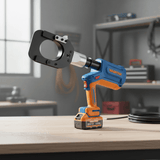 Wadfow Specialty Power Tool Wadfow 20V Cordless Hydraulic Cable Cutter 85mm 60kN with 2 x 4.0Ah Batteries & Charger - WCR2D85