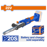 Wadfow Sander Wadfow 20V Cordless Mini Belt Sander - WLBS1501