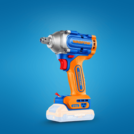 Wadfow Impact Wrench & Driver Wadfow 20V Lithium-Ion Cordless Impact Driver And Wrench - WCD3B21