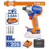 Wadfow Impact Wrench & Driver Wadfow 20V Lithium-Ion Cordless Impact Driver - WCD2B21