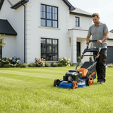 Wadfow Self-Propelled Petrol Lawn Mower Wadfow 22" 4-Stroke Self-Propelled Gasoline Lawn Mower 224cc 5.9HP - WGM7A22