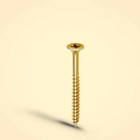 Wadfow Fasteners Wadfow 240 Pieces 6x70mm Chipboard Screw - WXS5551