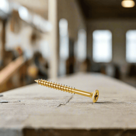 Wadfow Fasteners Wadfow 240 Pieces 6x70mm Chipboard Screw - WXS5551