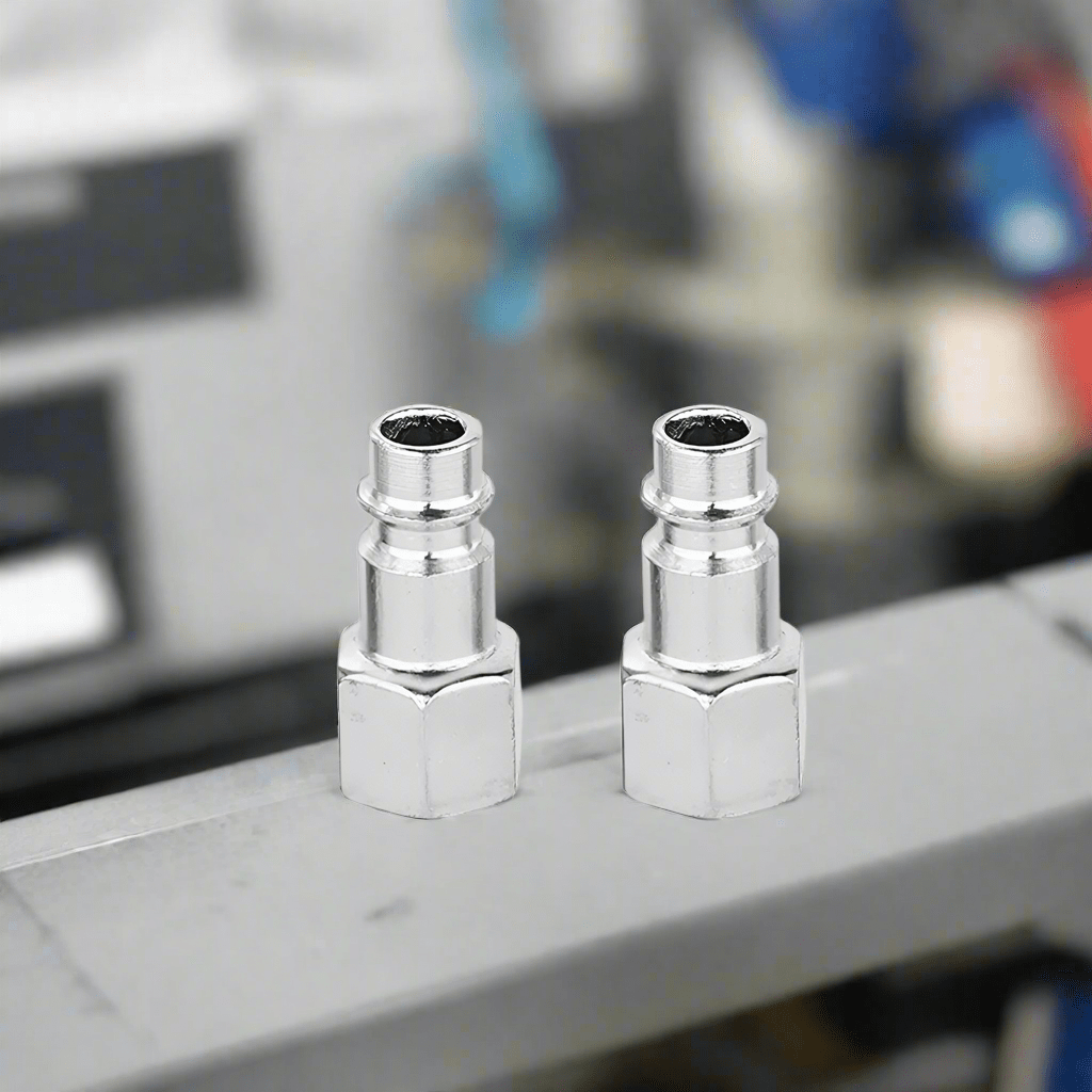 Wadfow Compressor & Air Tool Accessories Wadfow 2Pcs Female Thread 1/4" Quick Plug Set - WQP2970
