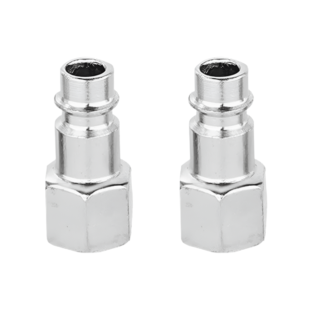 Wadfow Compressor & Air Tool Accessories Wadfow 2Pcs Female Thread 1/4" Quick Plug Set - WQP2970