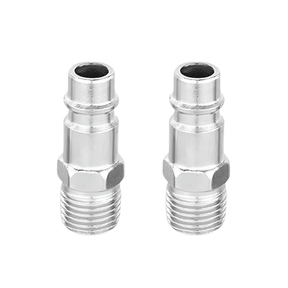 Wadfow Compressor & Air Tool Accessories Wadfow 2Pcs Male Thread 1/4" Quick Plug Set - WQP2950