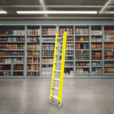 Wadfow Ladder Wadfow 2x12 Steps Extension Fiberglass Ladder - WLD0924