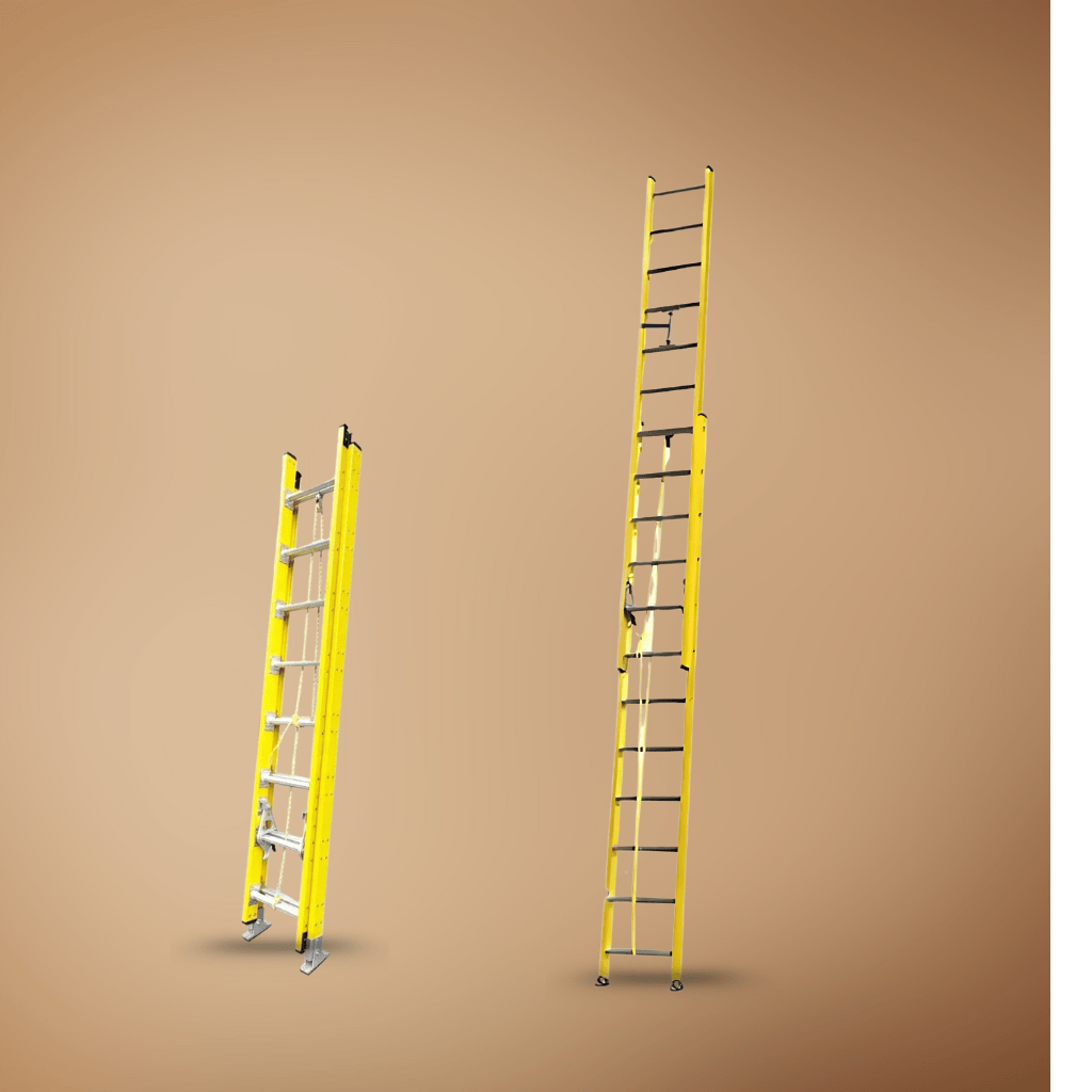Wadfow Ladder Wadfow 2x12 Steps Extension Fiberglass Ladder - WLD0924
