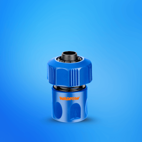 Wadfow Chuck Keys & Specialty Accessories Wadfow 3/4" Plastic Hose Quick Connector With Water-Stop Function - WQC2E34