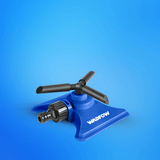 Wadfow Gardening Tool Wadfow 3 Arm Plastic  Rotatory Sprinkler - WSN1E23