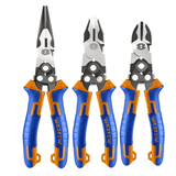 Wadfow Pliers Wadfow 3-Piece Compound Action Pliers Set  - WPS0403