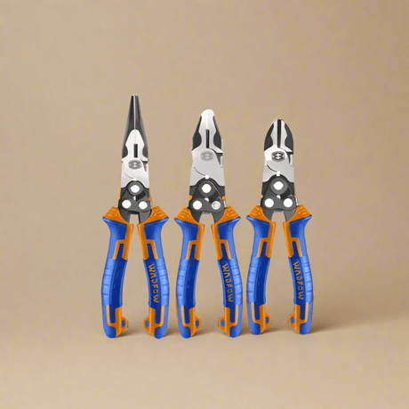 Wadfow Pliers Wadfow 3-Piece Compound Action Pliers Set  - WPS0403