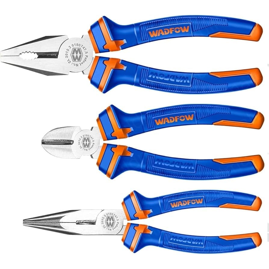 Wadfow Pliers Wadfow 3 Pieces Plier Set - WPS0603