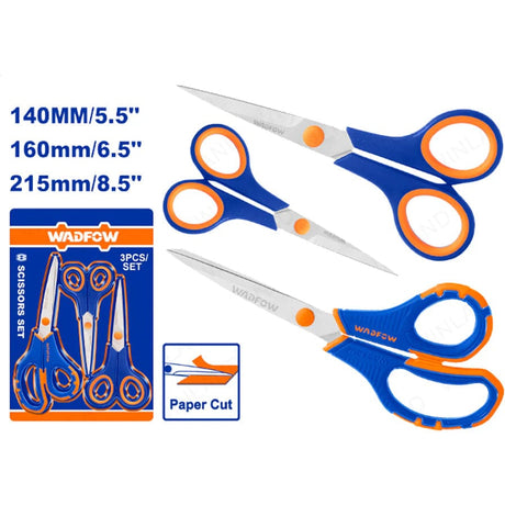 Wadfow Hand Saws & Cutting Tools Wadfow 3 Pieces Stainless Steel Kitchen Scissors - WSX4633