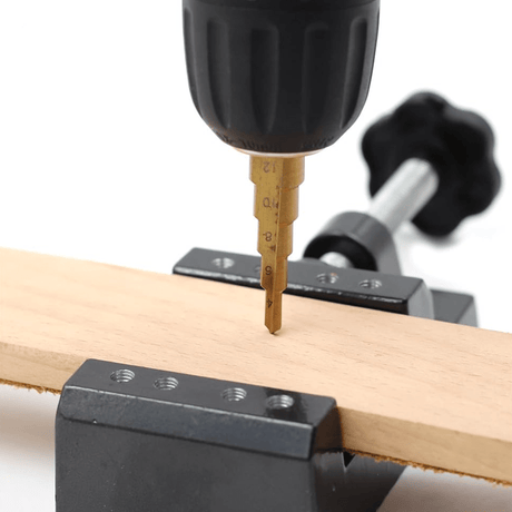 Wadfow Drill Bits Wadfow 3 Pieces Step Drill Bit Set - WJD3401