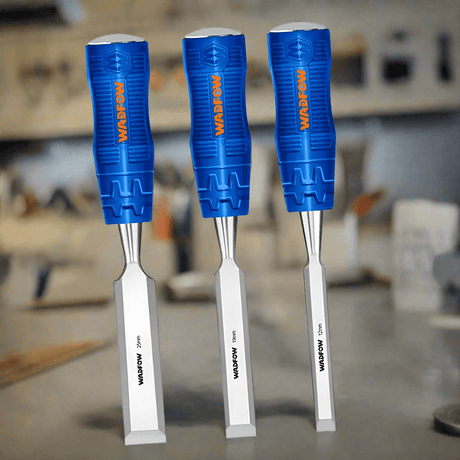 Wadfow Chisels Files Planes & Punches Wadfow 3 Pieces Wood Chisel Set - WWC2203