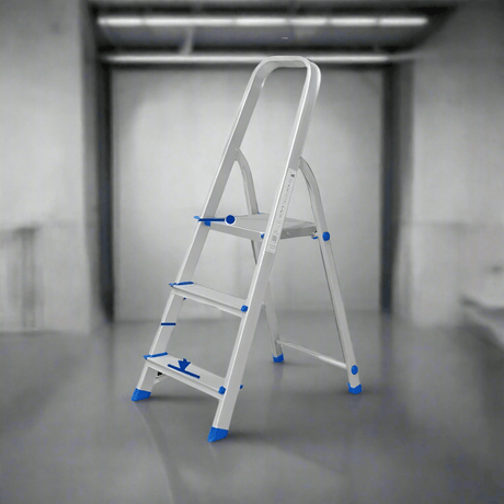 Wadfow Ladder Wadfow 3 Step Aluminium Household Ladder - WLD3H03