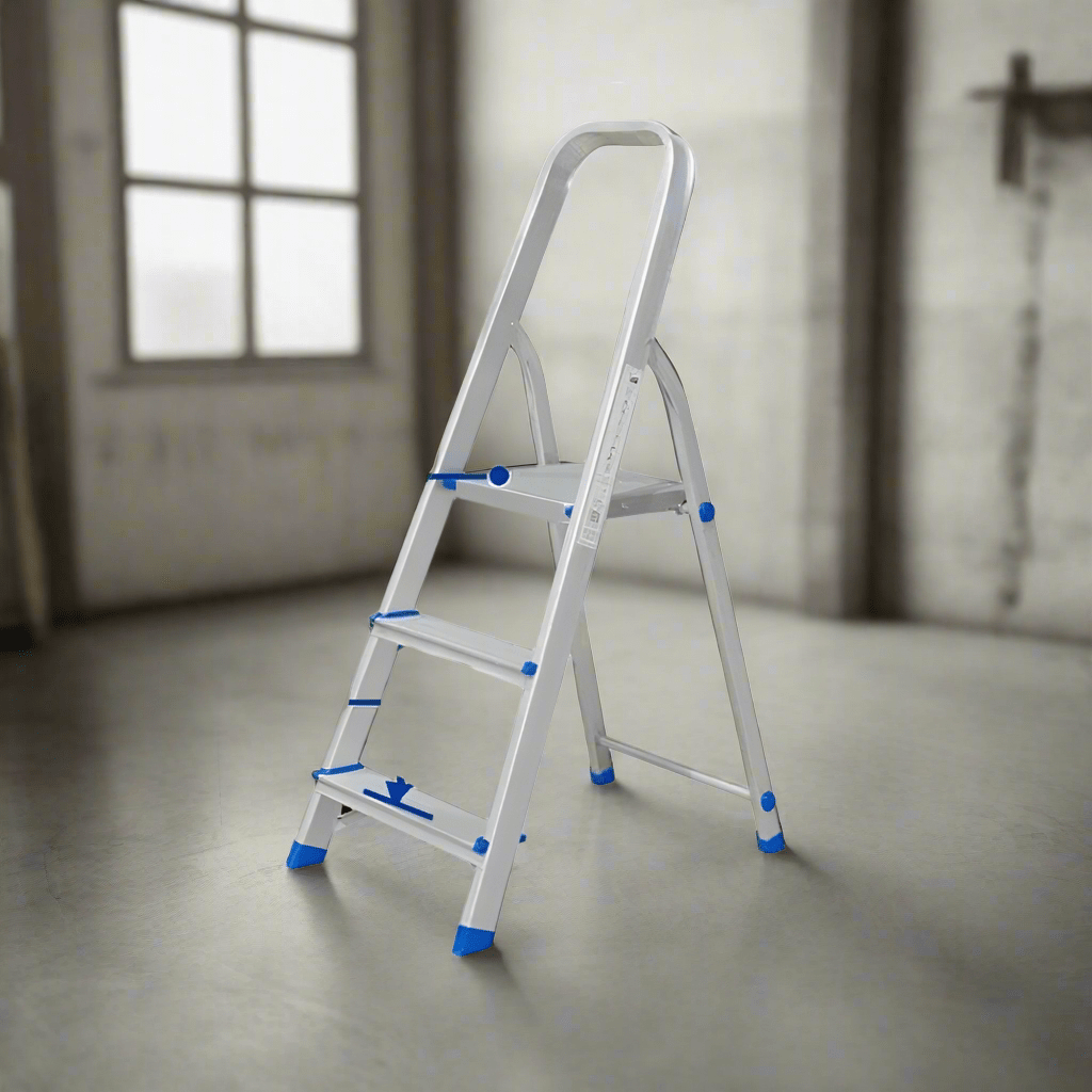 Wadfow Ladder Wadfow 3 Step Aluminium Household Ladder - WLD3H03