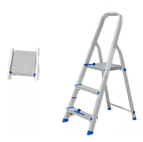 Wadfow Ladder Wadfow 3 Step Aluminium Household Ladder - WLD3H03