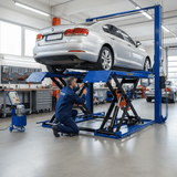 Wadfow Lifting & Workshop Equipment Wadfow 3-Ton Mobile Mid-Rise Scissor Lift - WHC6A03