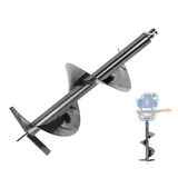 Wadfow Auger Wadfow 300 x 800mm Heavy-Duty Earth Auger Bit - WDZ1A62-2