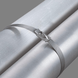 Wadfow Fasteners Wadfow 300mm Stainless Steel Cable Ties - WFZ30046