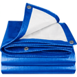 Wadfow Paint Tools & Equipment Wadfow 3m x 3m Waterproof Polyethylene Tarp 110g/m² - WTQ1133