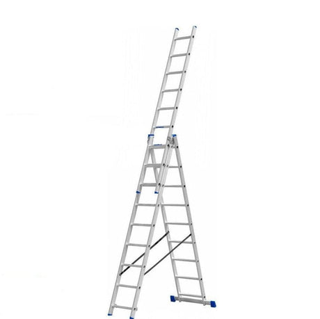 Wadfow Ladder Wadfow 3x9 Steps Section Extension Ladder - WLD6H39