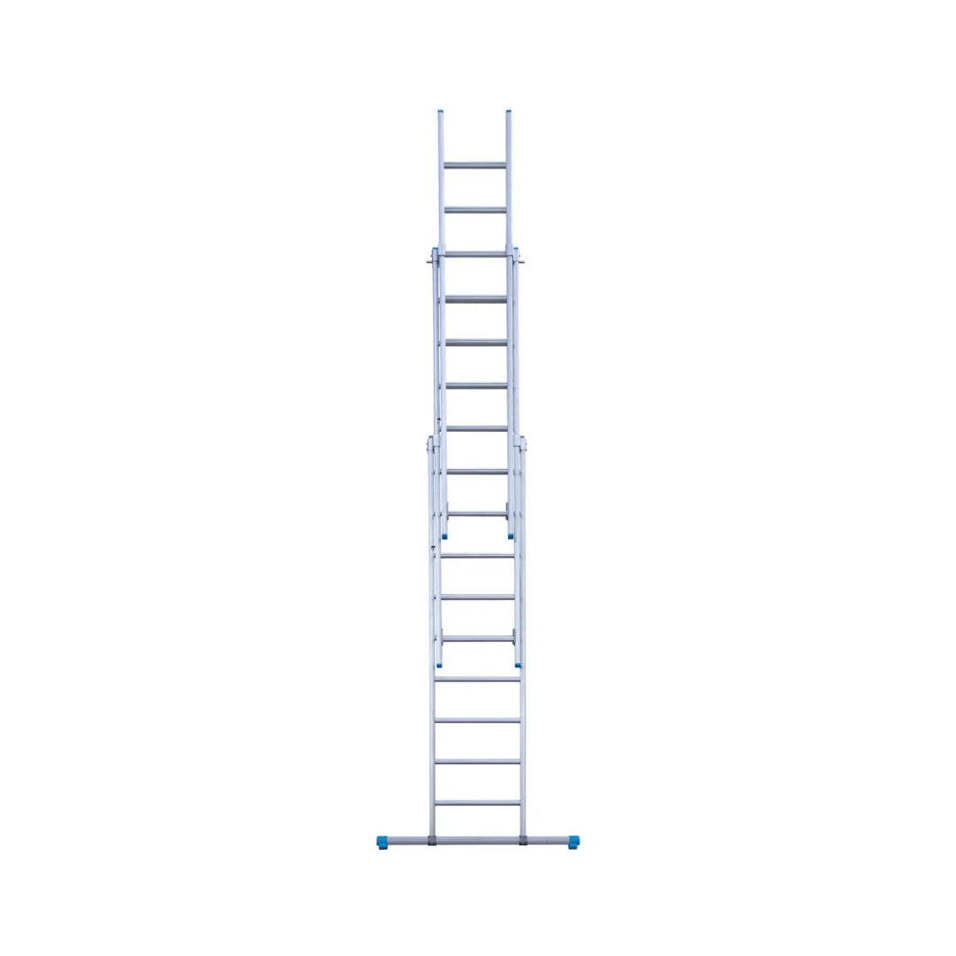 Wadfow Ladder Wadfow 3x9 Steps Section Extension Ladder - WLD6H39