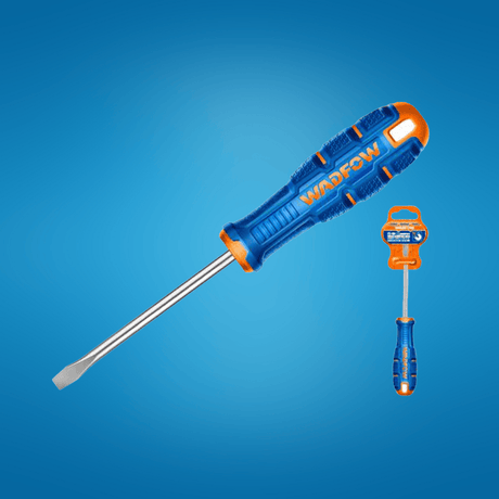 Wadfow Screwdrivers Wadfow 4.0x100mm Slotted Screwdriver - WSDA244