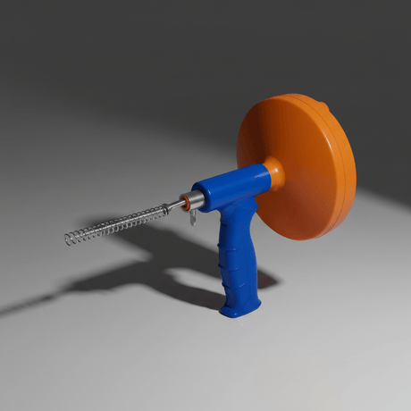 Wadfow Cleaning Equipment Accessories Wadfow 4.5m Flexible Drain Auger - WDD3345